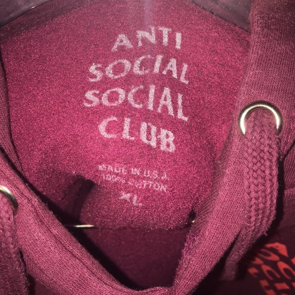 Anti Social Social Club Hoodie - Picture 4 of 4